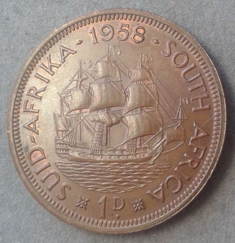 Decent 1958 Union penny.