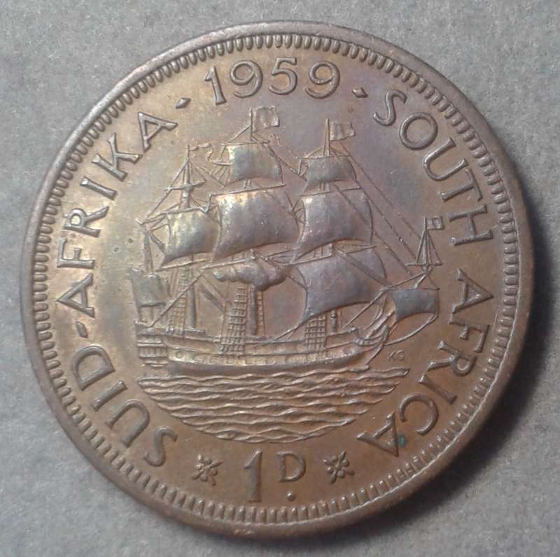 Union 1959 penny