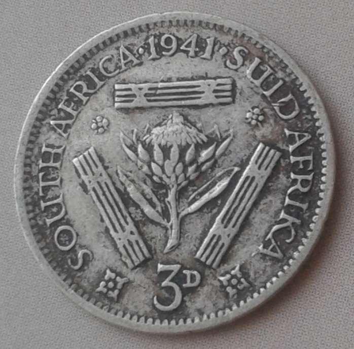 1941 Union silver tickey.
