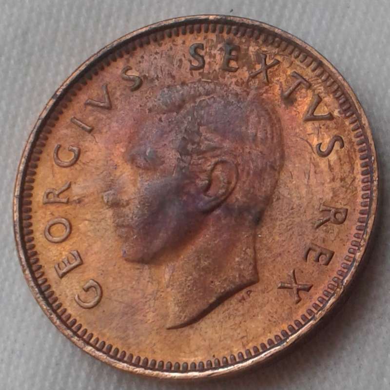 Union 1952 proof 1/4 penny