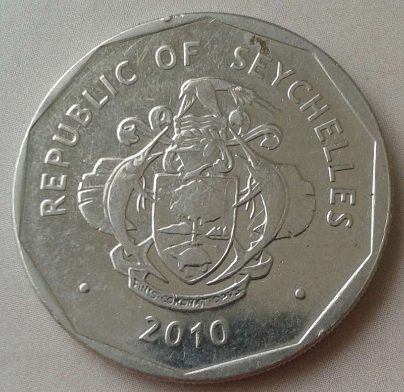 2010 Seychelles 5 Rupees