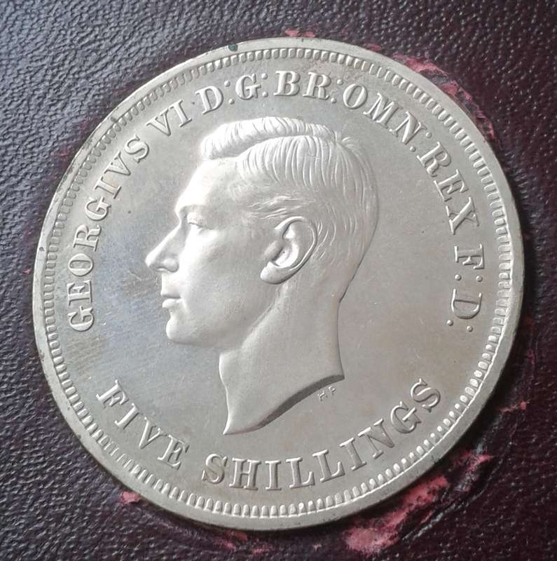 1951 Festival of Great Britain prooflike crown in box