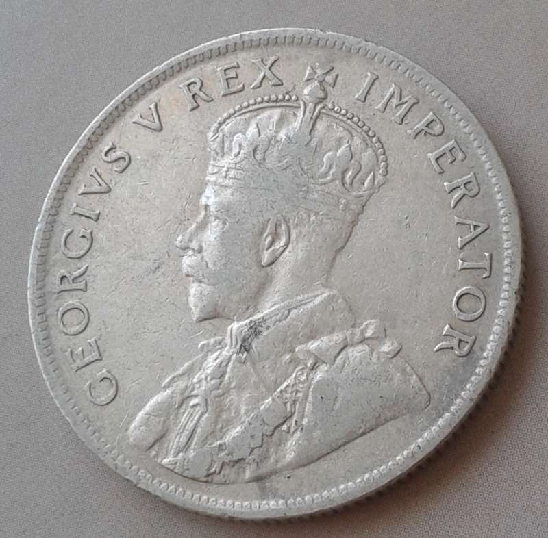 Decent 1927 union silver 2 Shillings