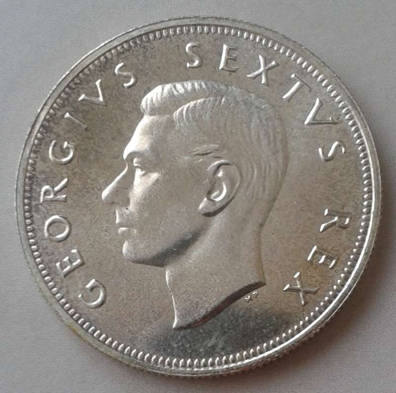 Union 1952 proof silver 2 1/2 Shillings