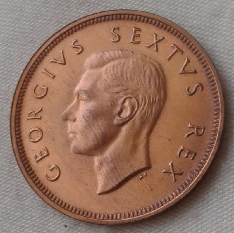 Union 1952 proof penny