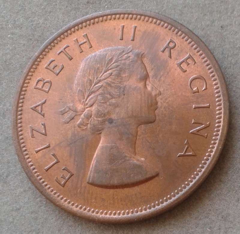 Nice 1960 uncirculated union penny.