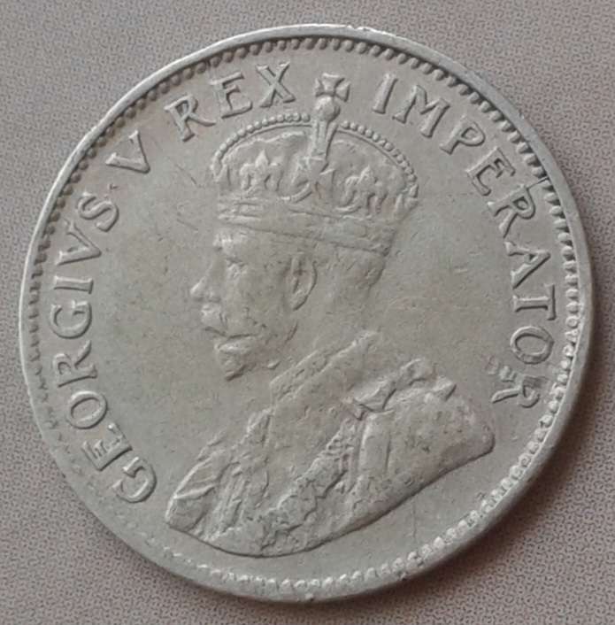 1929 Union silver tickey.