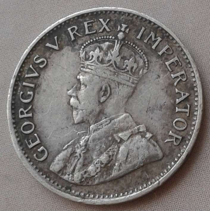1929 Union silver tickey in AXF