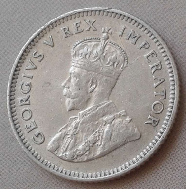 1934 Union silver sixpence with XF details