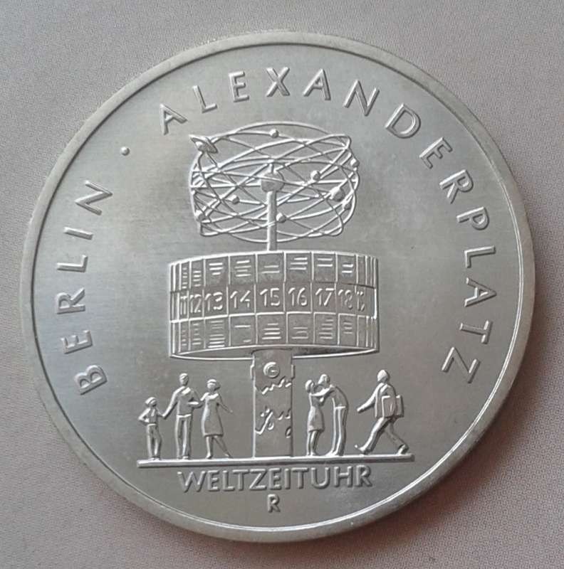 1987 German 5 Mark (Alexanderplatz)