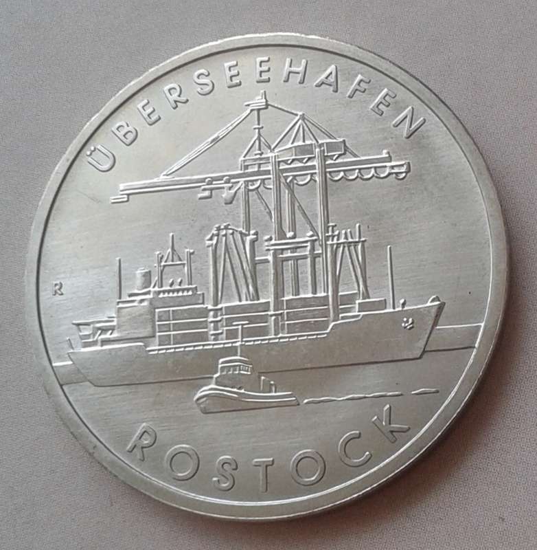 1988 German 5 Mark (Rostock)