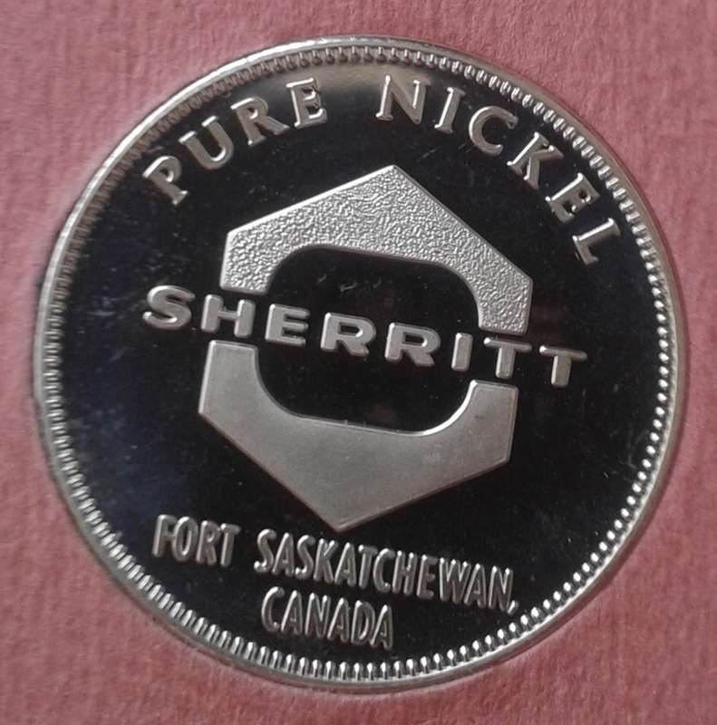 1967 Canada Henry Kelsey pure nickel Sherritt Mint medal