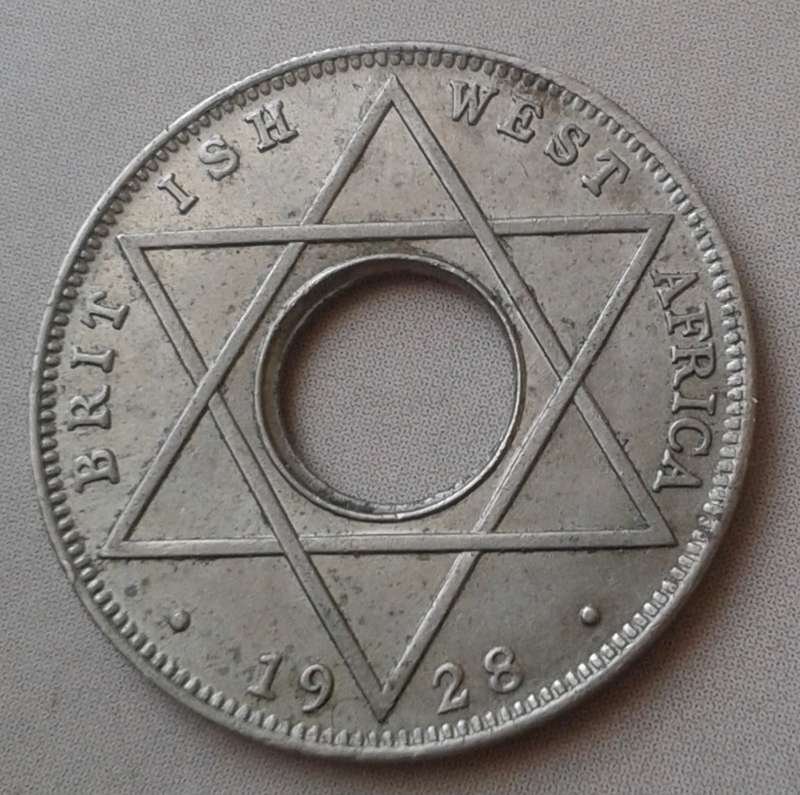 Nice 1928 British West Africa one tenth of a penny