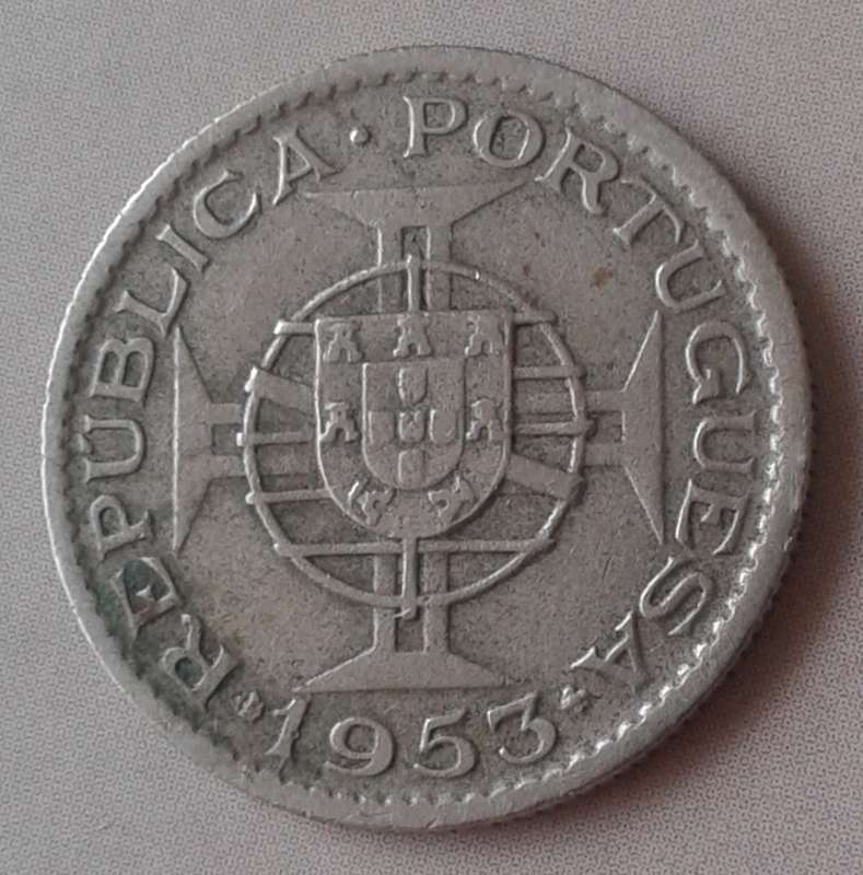 1953 Mozambique 2 1/2 Escudos