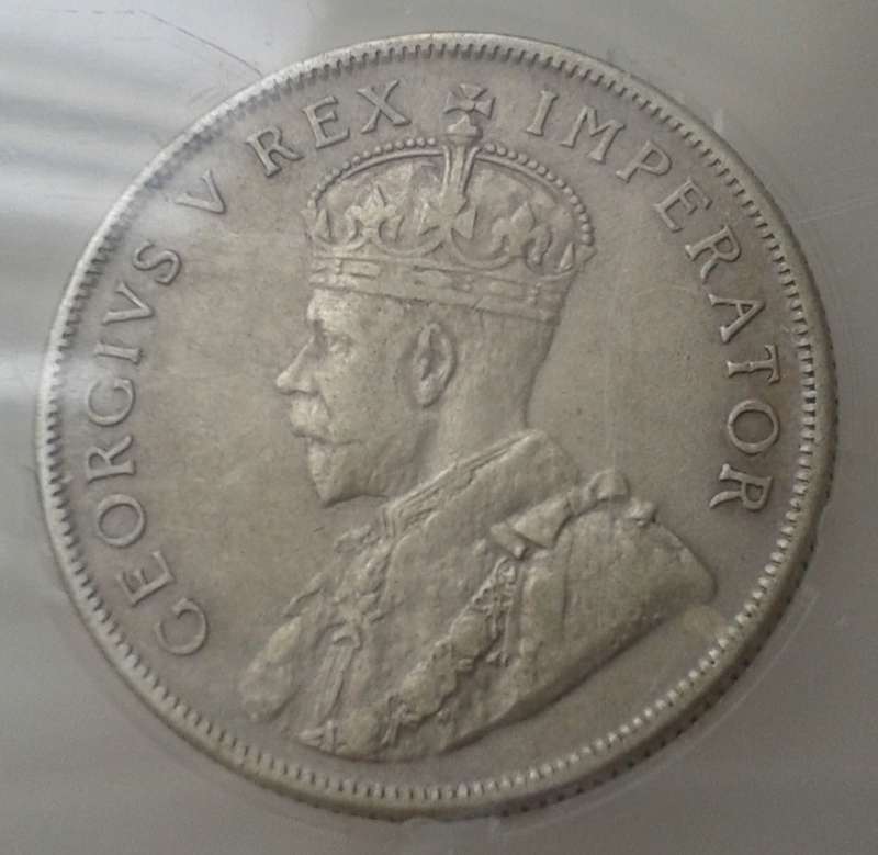 1935 Union silver 2 Shillings SANGS XF45