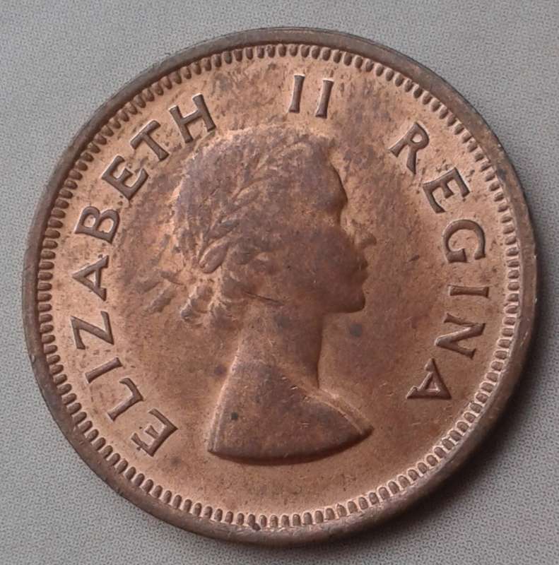 High grade 1954 union 1/4 penny