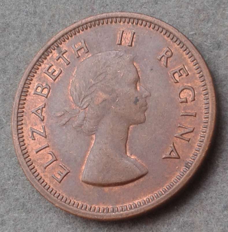 High grade 1958 union 1/4 penny
