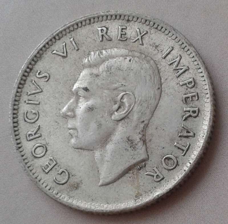 Decent 1941 union silver shilling