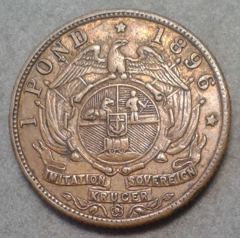 Nice 1896 ZAR Imitation pond
