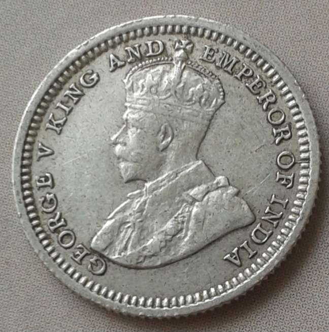 1932 Hong Kong silver 5c