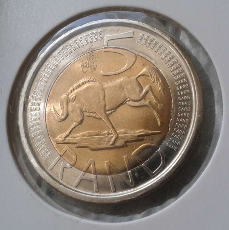 2013 Oom Paul Mintmark prooflike R5 in box with c.o.a (mintage: 499)
