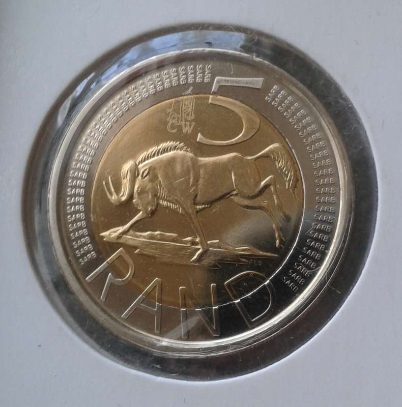 2015 Oom Paul Mintmark proof R5 in box with c.o.a (mintage: 615)
