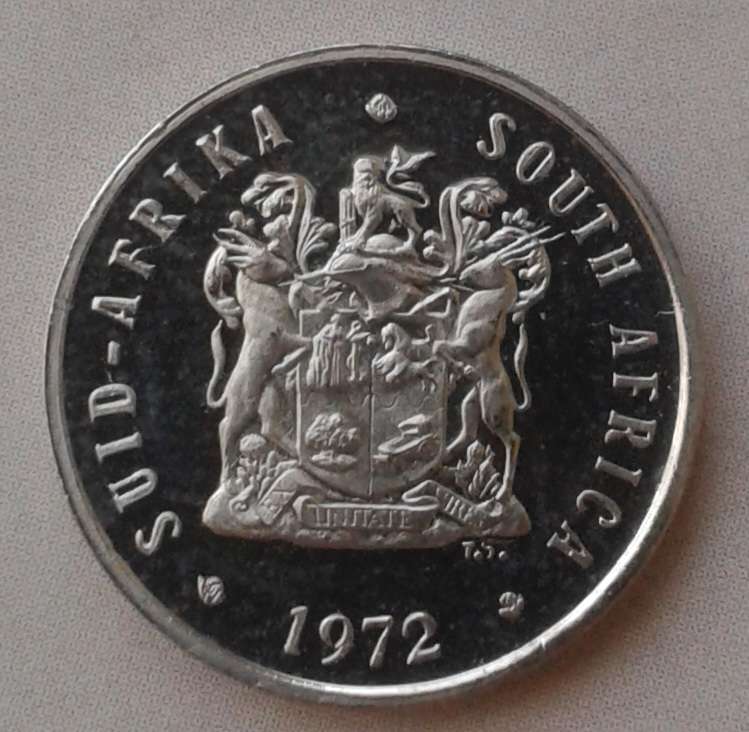 1972 Republic proof nickel 5c
