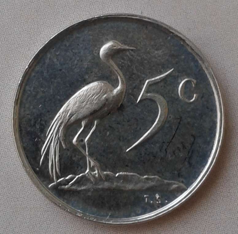 1977 Republic proof nickel 5c