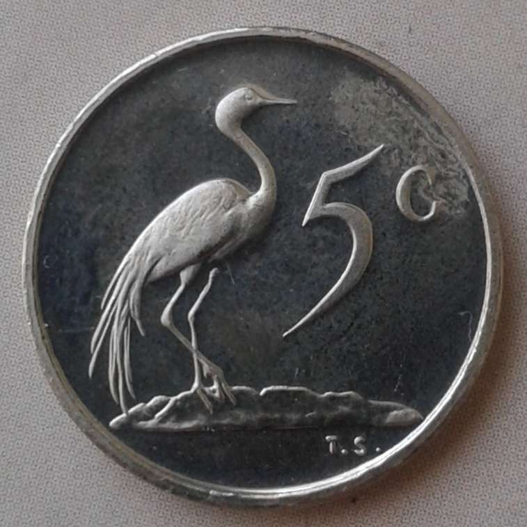 1978 Republic proof nickel 5c