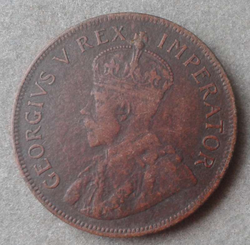 Scarcer 1930 union fibre penny