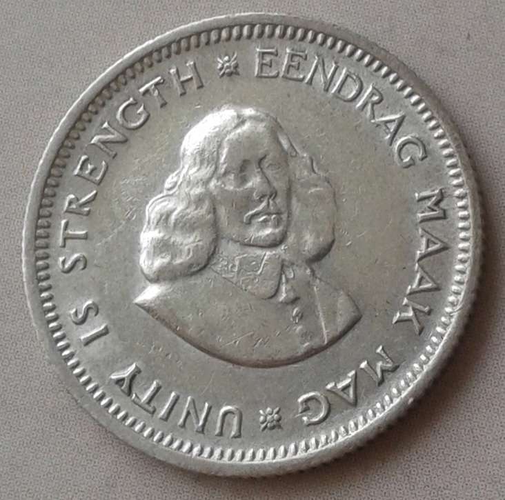 1962 Republic silver 5c