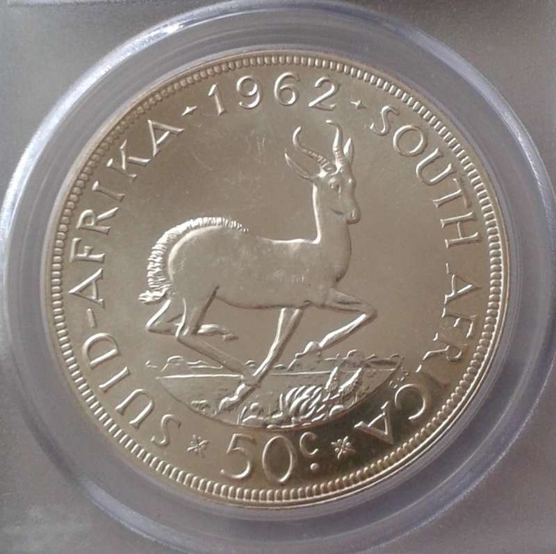 1962 Republic proof silver 50c PCGS PR66 (low mintage)
