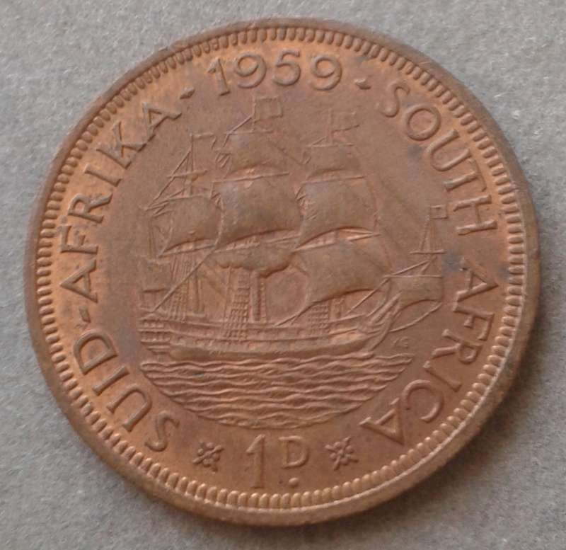 Uncirculated 1959 union penny