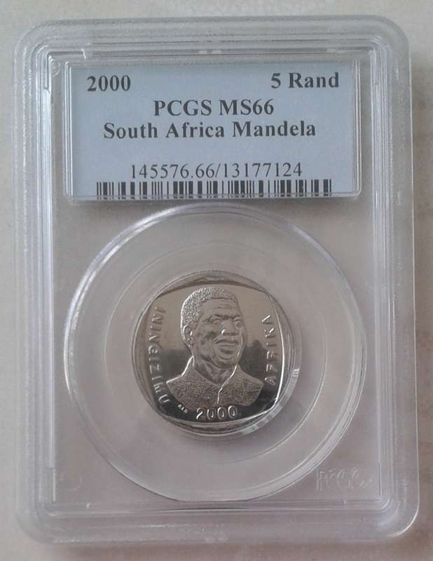 2000 Mandela R5 PCGS MS66