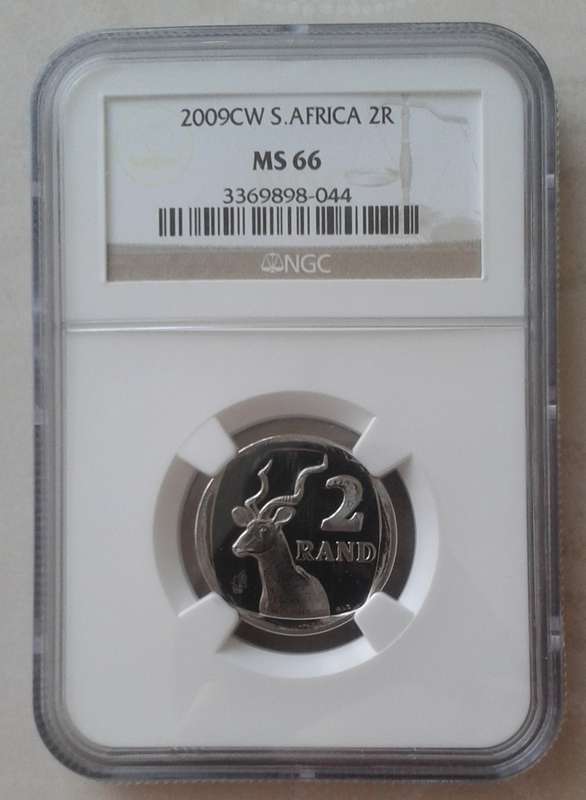 Scarcer 2009 Oom Paul Mintmark R2 NGC MS66 incl.certificate (mintage: 1976)