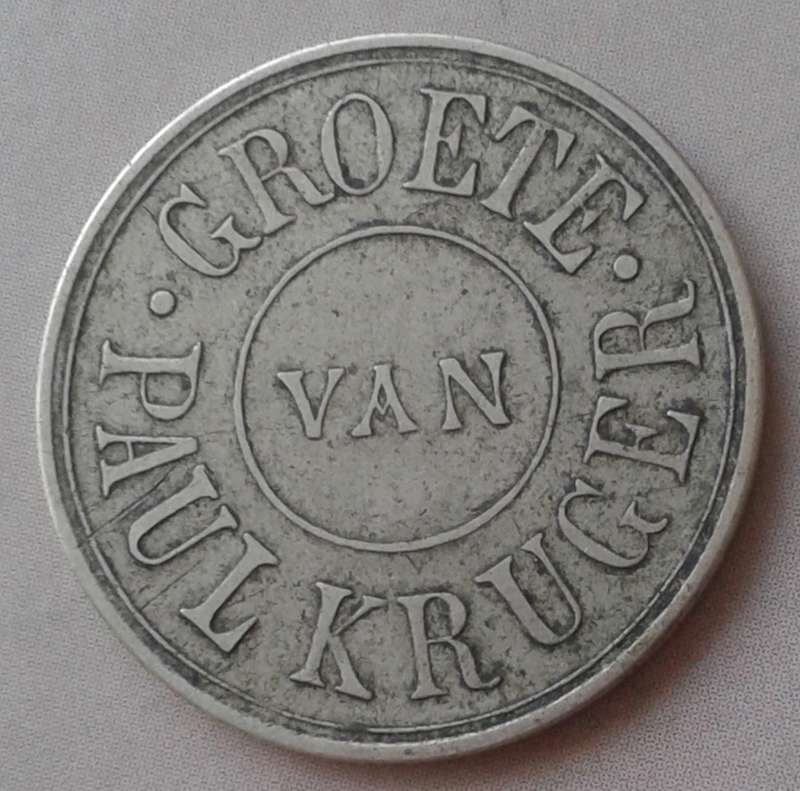 Groete van Paul Kruger medal