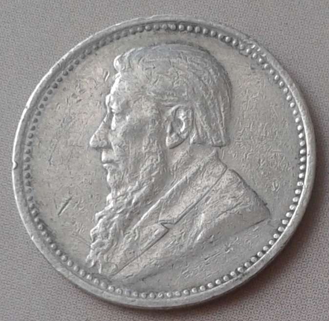 1897 ZAR Kruger silver tickey