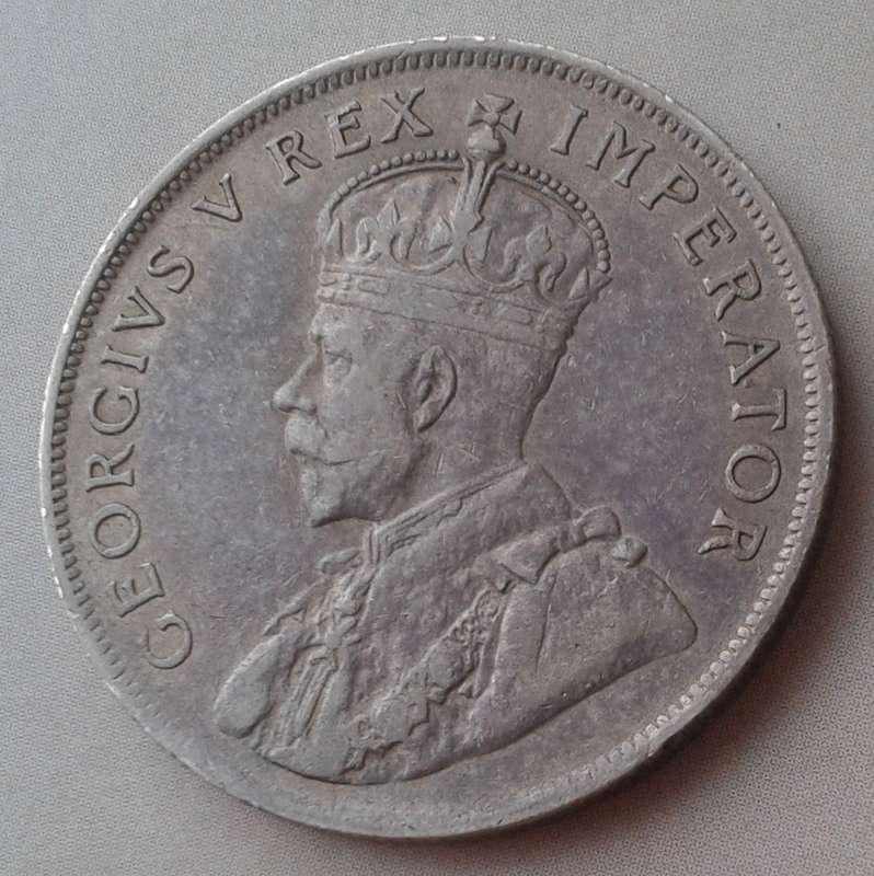 Nice 1928 union silver 2 Shillings in XF