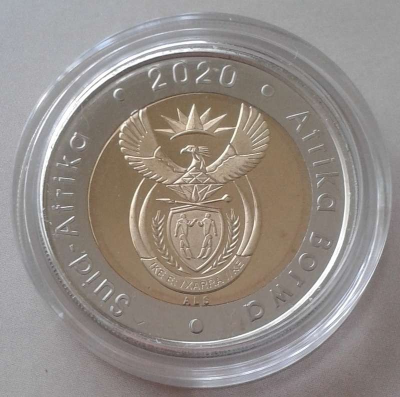 Scarcer 2020 Oom Paul Mintmark proof R5 in box with c.o.a (mintage: 328)