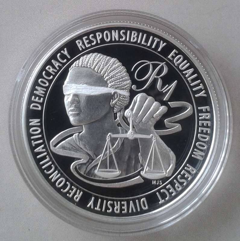 2016 Mandela proof silver R1 in case incl.certificate