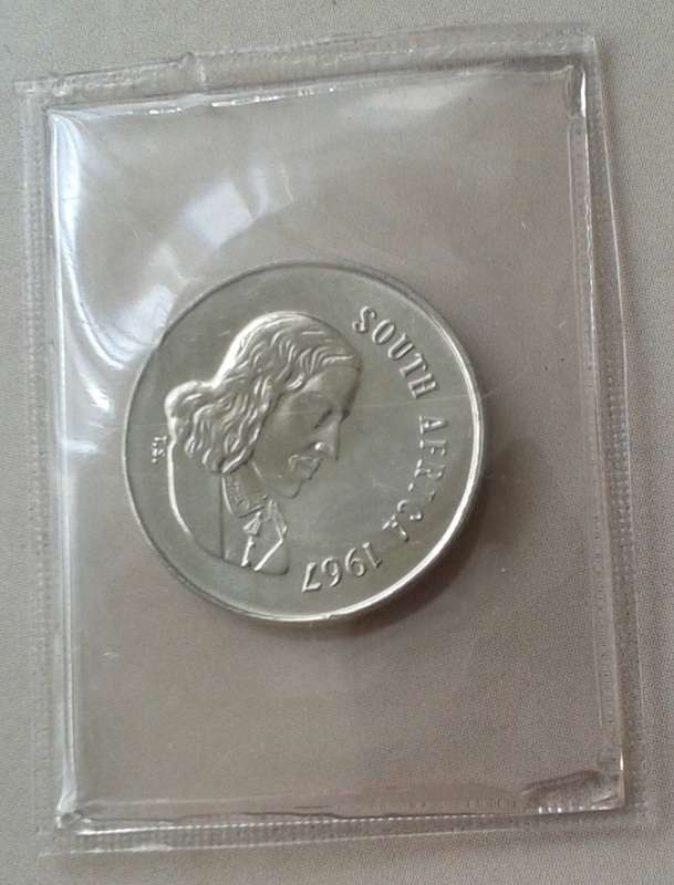 1967 English uncirculated nickel 5c