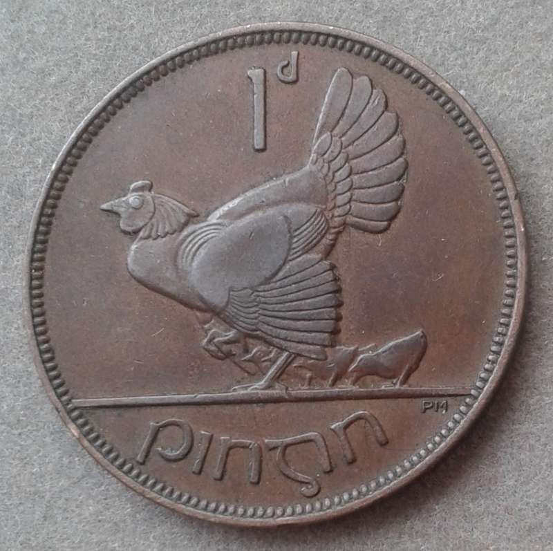 Decent 1928 Ireland penny