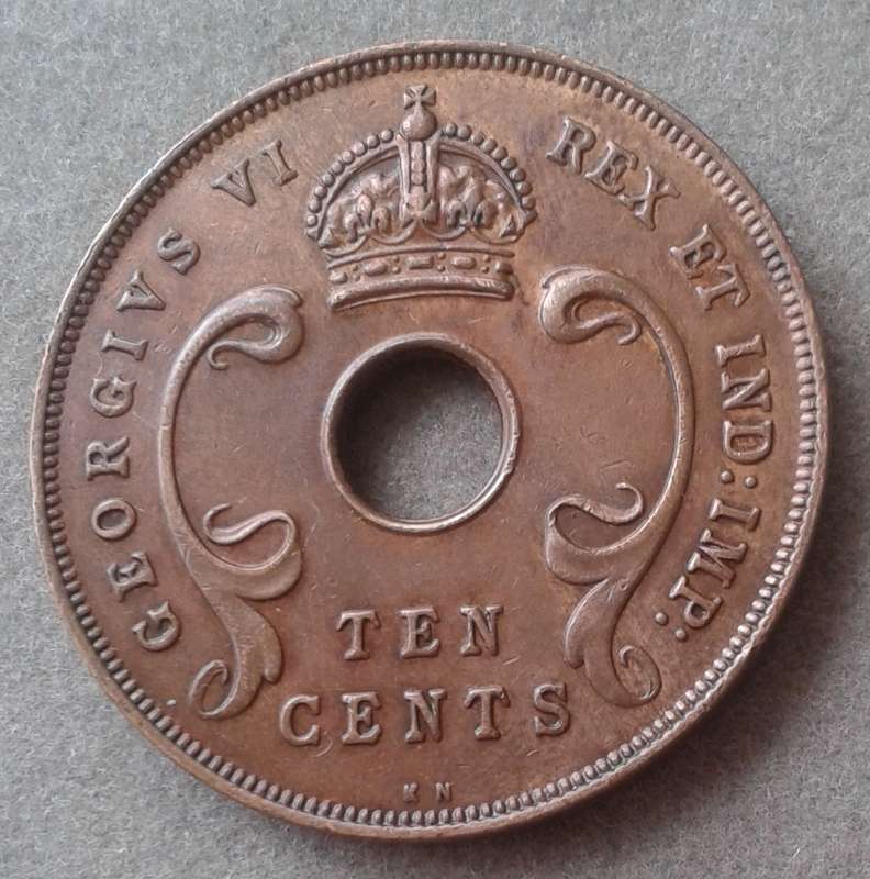 High grade 1937 East Africa 10c