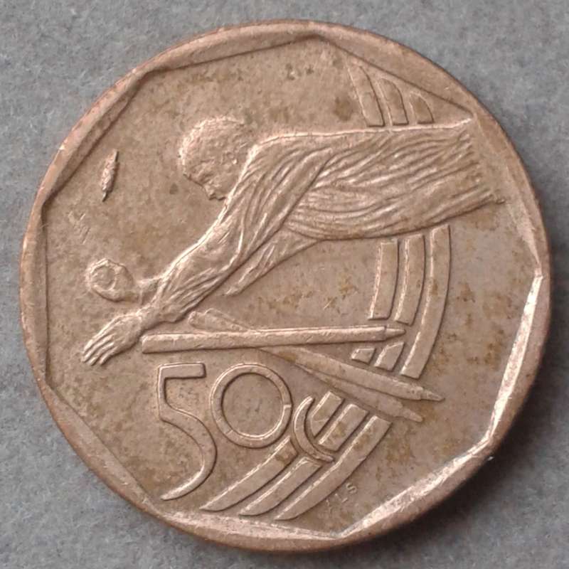 2003 Cricket 50c (mintage: 11749)