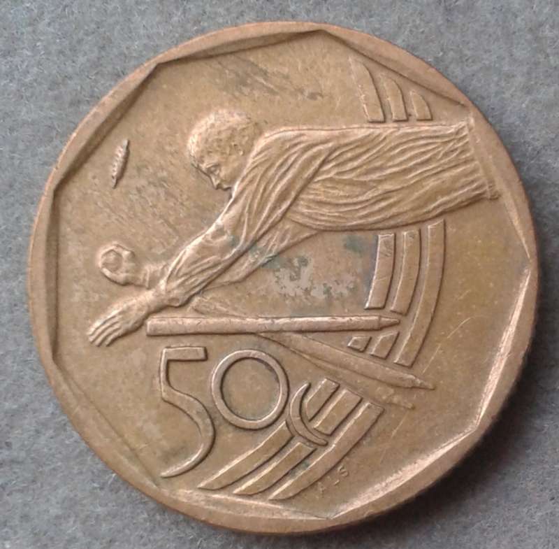 2003 Cricket 50c