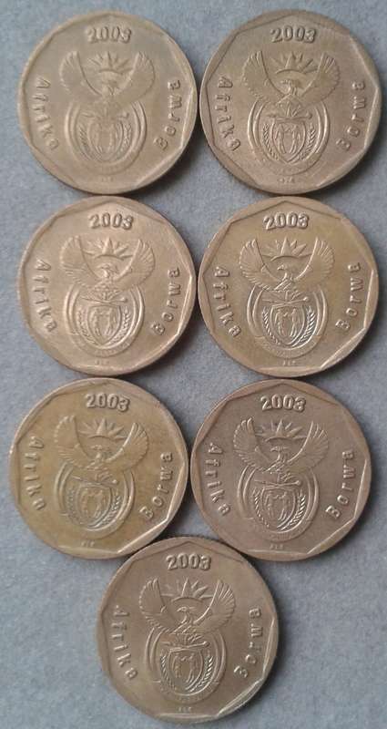 Decent 2003 cricket 50c (low mintage)