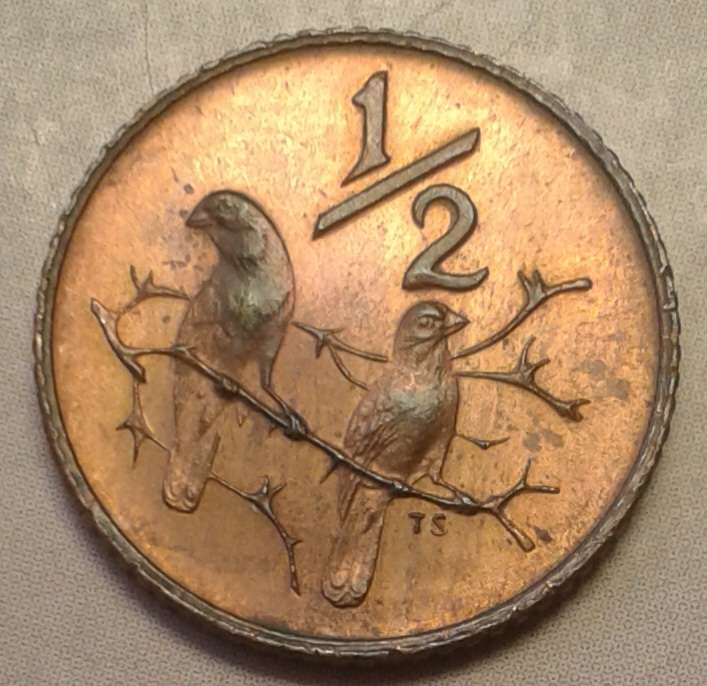 1970 Uncirculated 1/2c