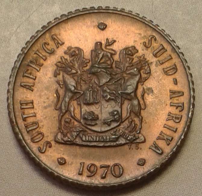 1970 Uncirculated 1/2c