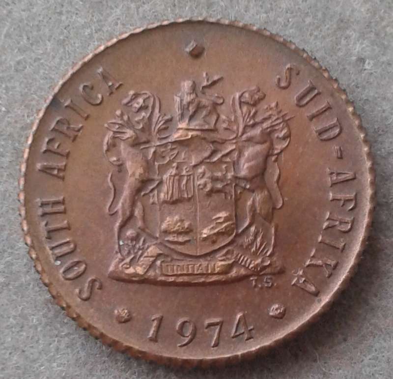 Scarcer 1974 uncirculated 1/2c (mintage: 20000)