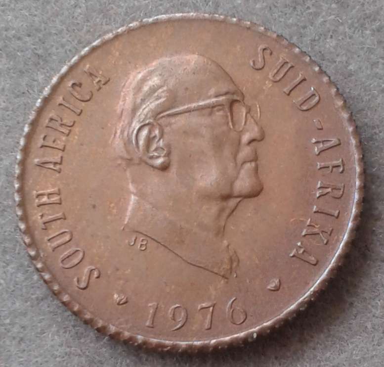 Scarcer 1976 uncirculated 1/2c (mintage: 20000)